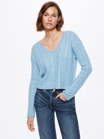 Pull-over 'Rinko' MANGO en bleu : devant