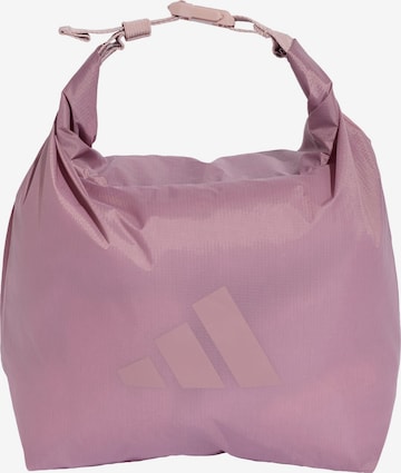 ADIDAS PERFORMANCE Sports gym bag in Purple: front