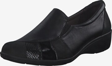 ACO Classic Flats 'Lexi' in Black: front