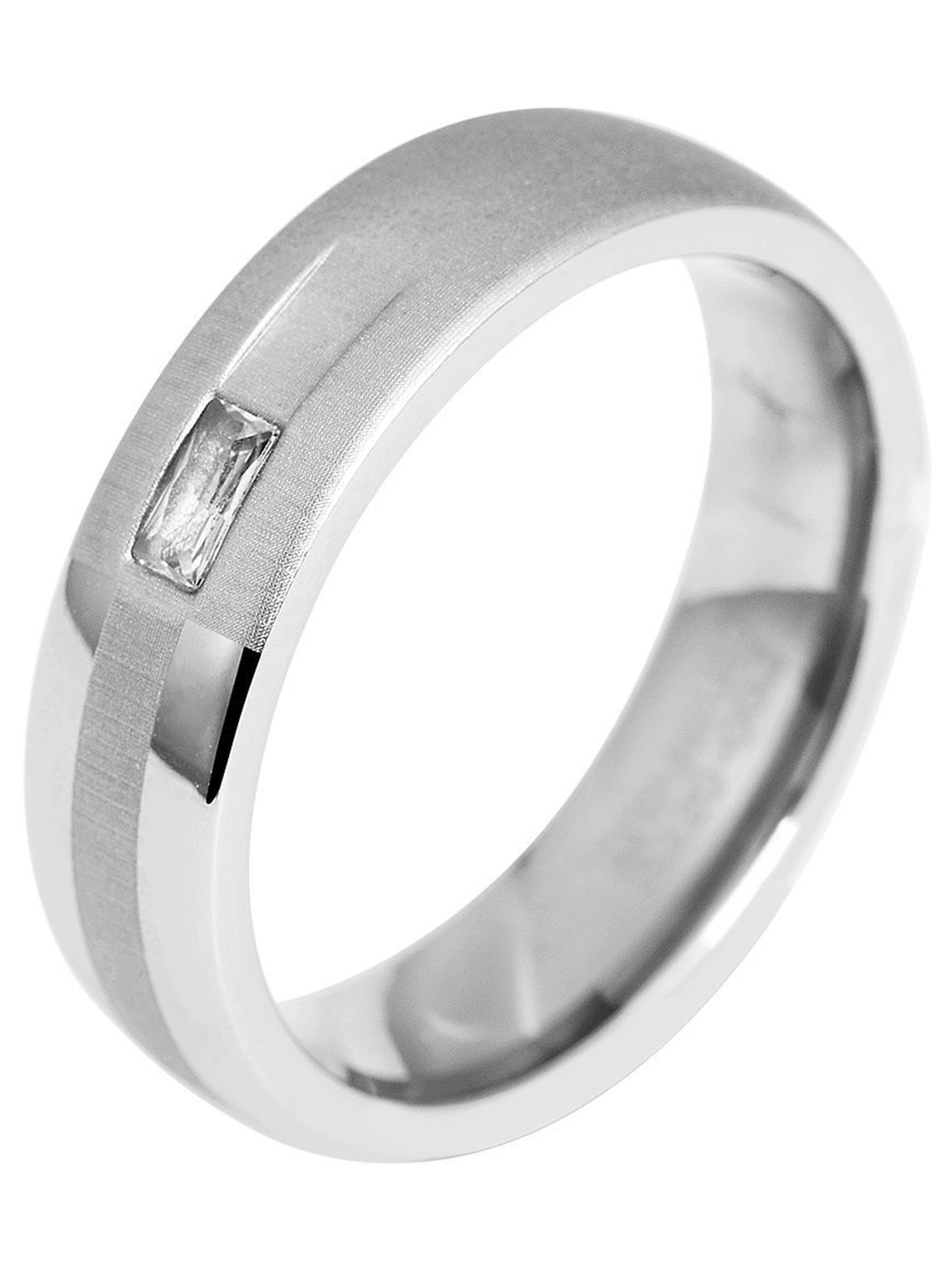 Akzent Ring 'Casual Duty, silberfarbig, langlebig' in Silver: front