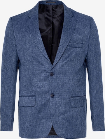 mėlyna Daniel Hills Priglundantis modelis Klasikinis švarkas: priekis