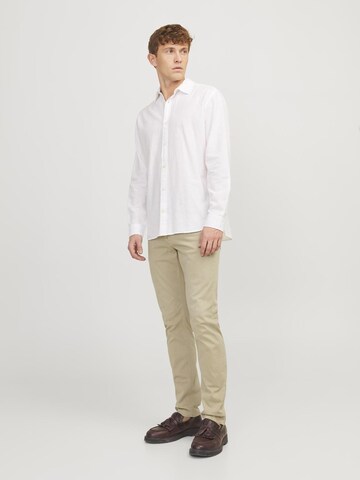 Coupe slim Jean 'Glen Blaine' JACK & JONES en beige