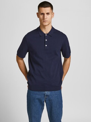 JACK & JONES Shirt in Blue: front