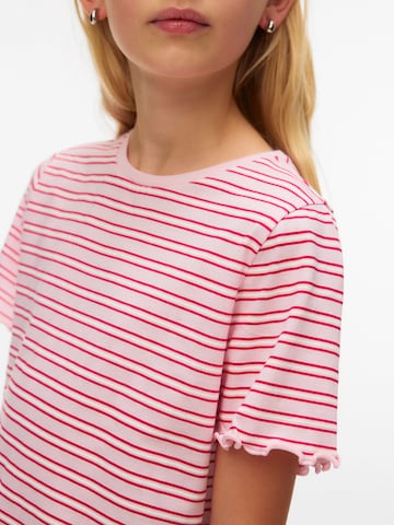Vero Moda Girl Koszulka 'VMPAULINA' w kolorze różowy