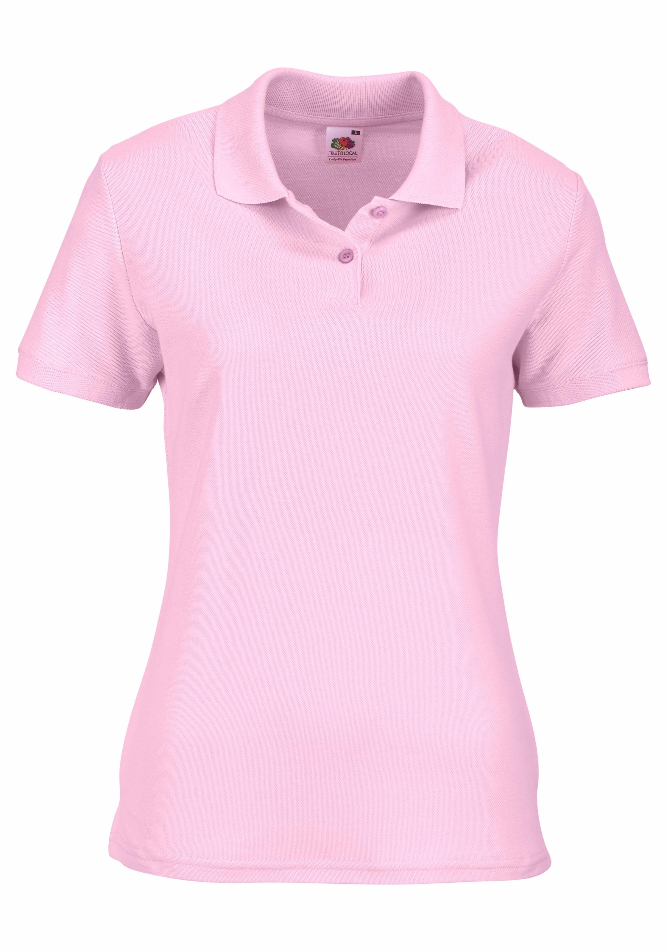 FRUIT OF THE LOOM Shirt in Pink: Vorderseite