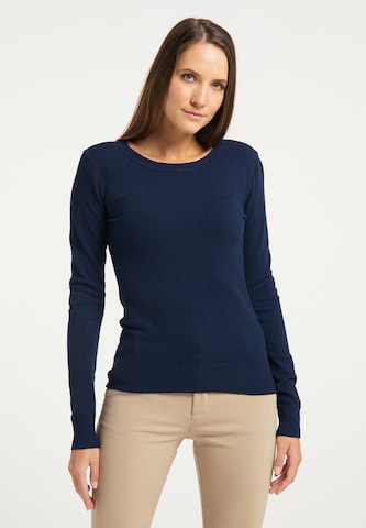 DreiMaster Klassik Sweater in Blue: front