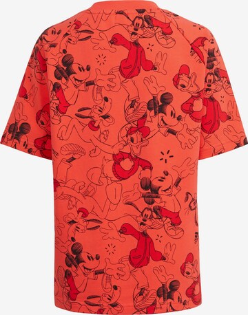 ADIDAS SPORTSWEAR Functioneel shirt 'Adidas x Disney Mickey Mouse' in Rood