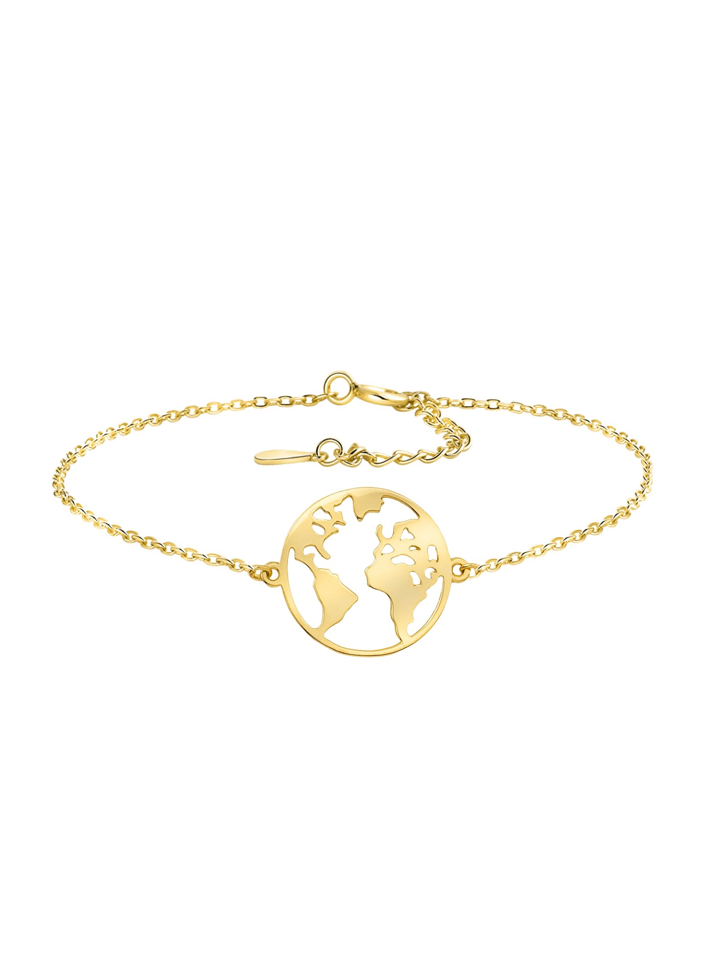 Sofia Milani Armband 'World'‌‌‌‌‌‌‌ in Gold: Vorderseite