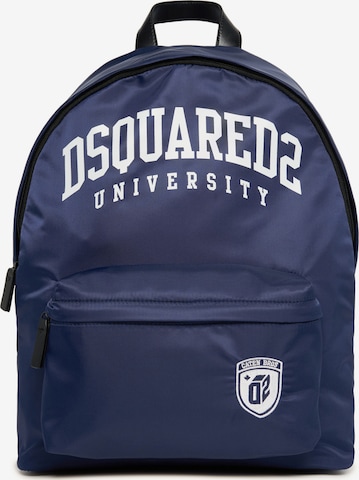 DSQUARED2 Hátizsák - kék: elől