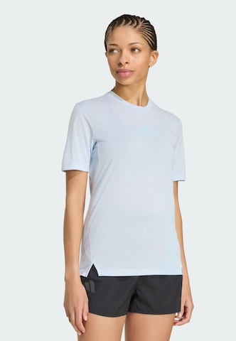 ADIDAS TERREX Performance shirt 'Xperior' in Blue: front