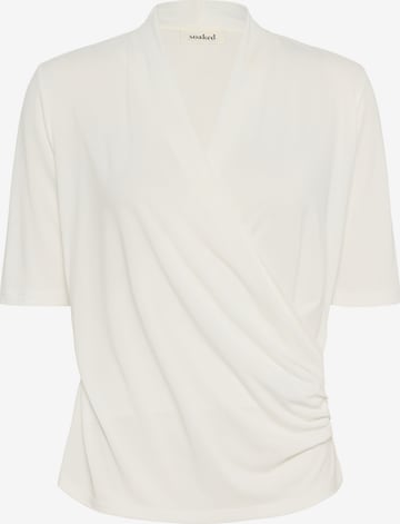 SOAKED IN LUXURY Blouse 'Columbine' in Wit: voorkant