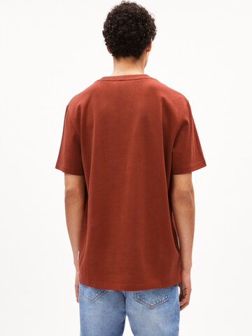 ARMEDANGELS Shirt 'Maarkos' in Rot