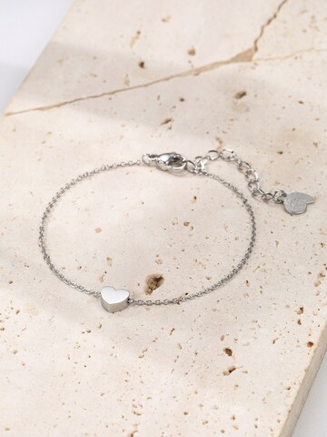 Hey Happiness Bracelet 'Tender' in Silver
