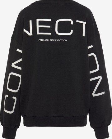 FRENCH CONNECTION Sweatshirt i svart