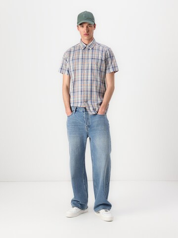 Barbour Regular fit Skjorta 'Elton' i blå