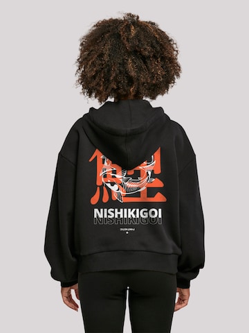 F4NT4STIC Sweatshirt 'Koi' in Schwarz