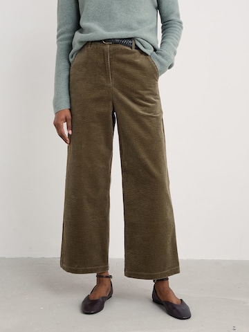 Wide Leg Pantalon 'Asphodel' Seasalt Cornwall en vert