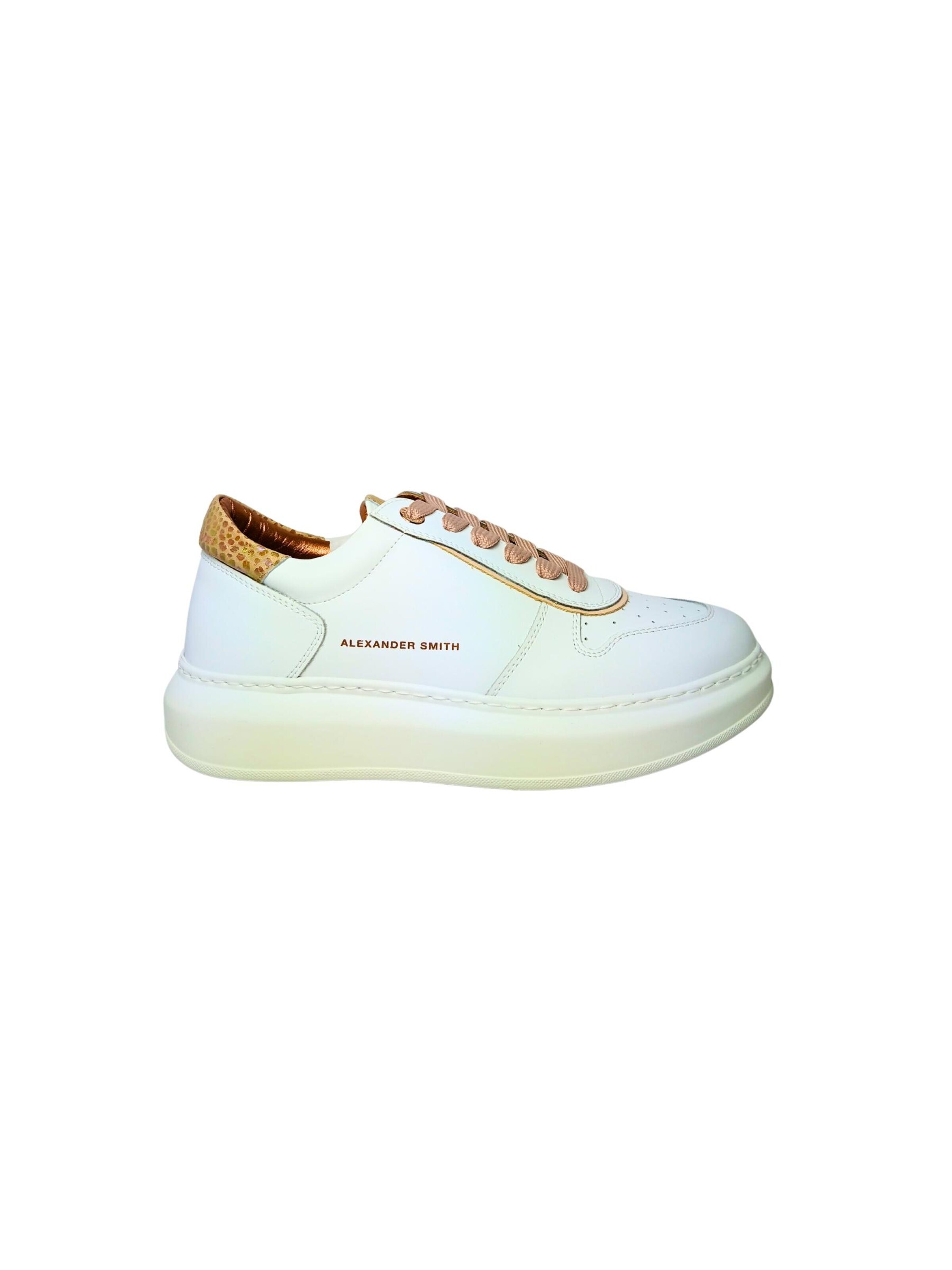Sneaker bassa di Alexander Smith in bianco