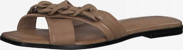 TAMARIS - Zapatos abiertos en marrón: frente