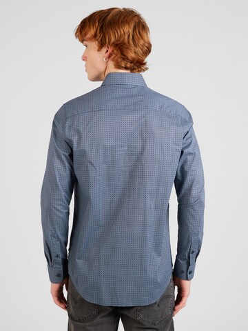 Matinique Regular fit Button Up Shirt 'Trostol' in Blue