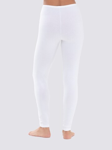 Coupe slim Leggings Mey en blanc