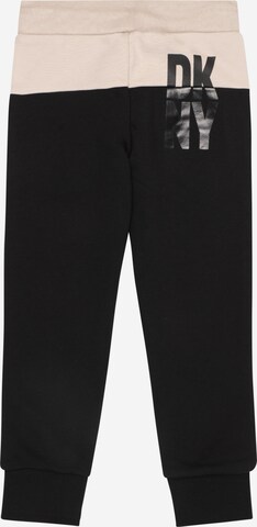 DKNY Zúžený Kalhoty – černá