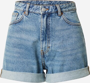 Monki Regular Shorts in Blau: predná strana