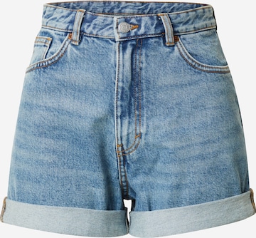 Monki Regular Jeans in Blauw: voorkant