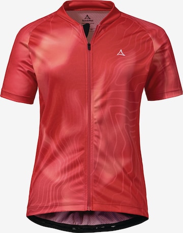 Schöffel Tricot 'Vertine' in Rood: voorkant