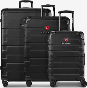 Ensemble de bagages 'Tonino Lamborghini Milano' Tonino Lamborghini en noir : devant