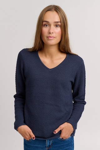 Pull-over Oxmo en bleu : devant