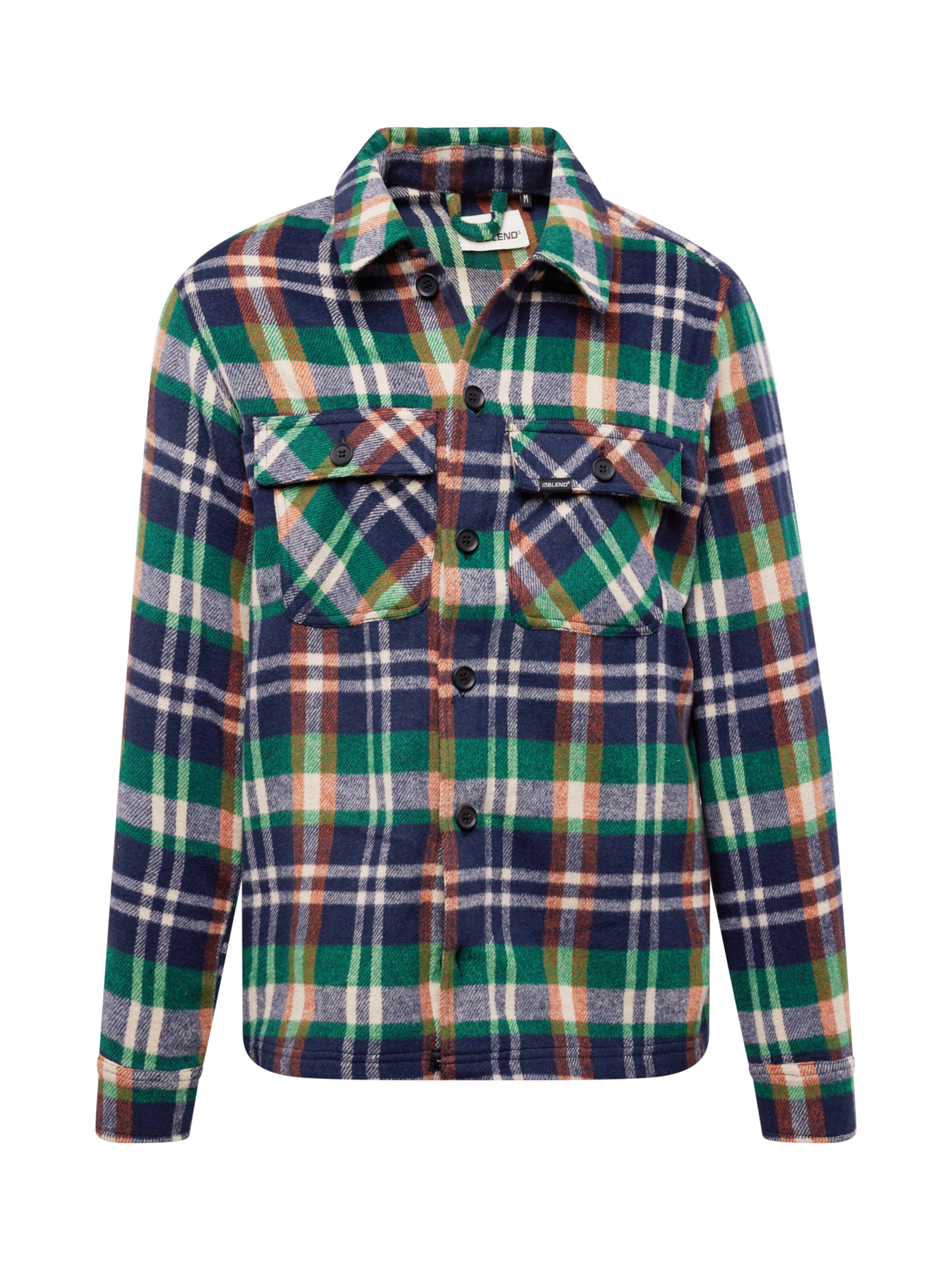 BLEND Välikausitakki värissä sininen: etupuoli