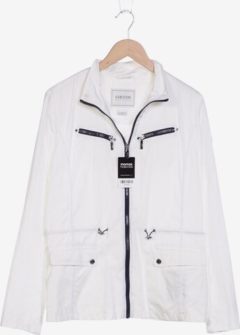 GEOX Jacket & Coat in XL in White: front