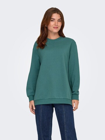 JDY Sweatshirt 'JDYMesa' i grøn: forside