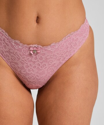 String 'Marine' Hunkemöller en rose