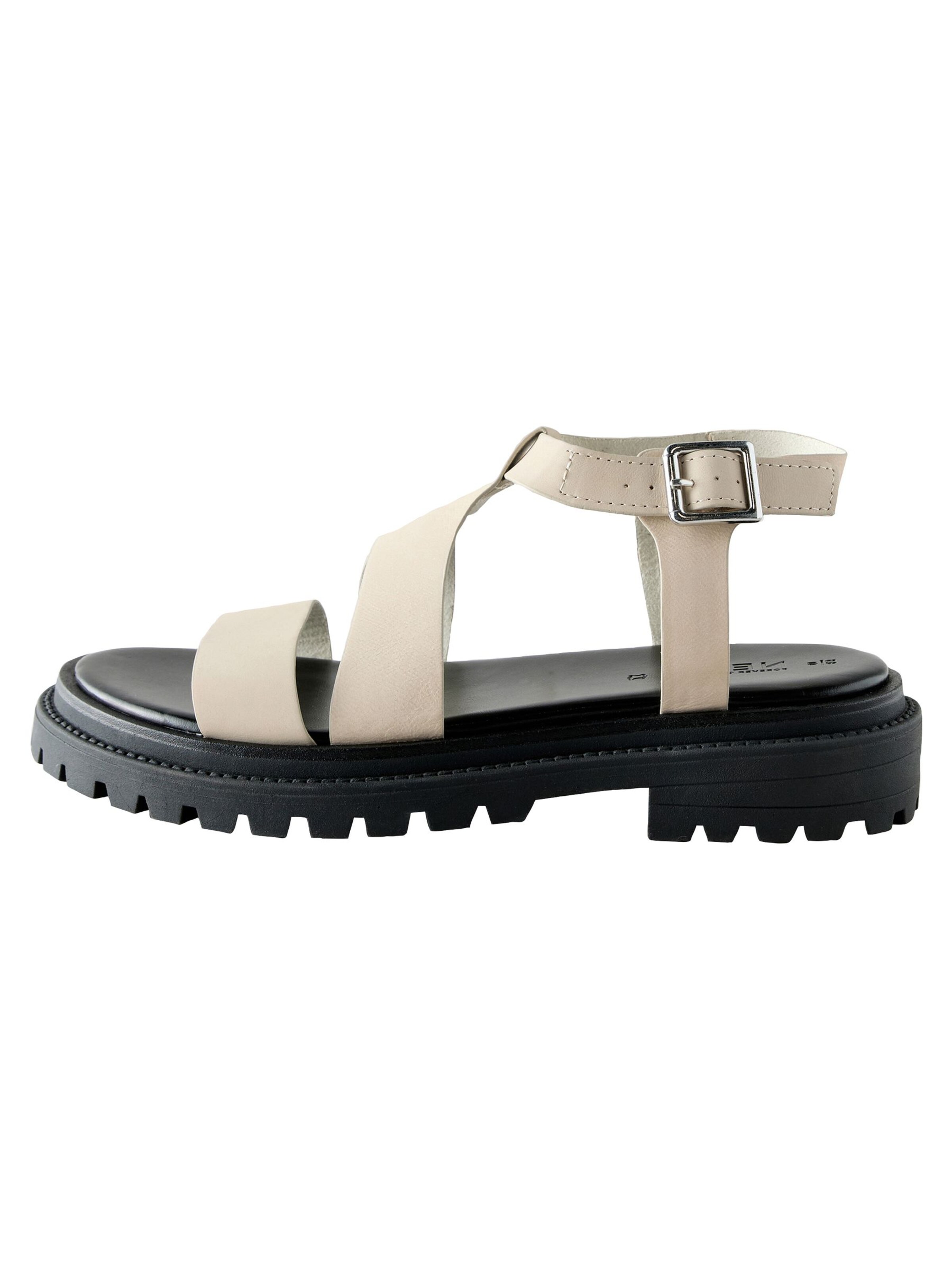 Sandale de la Next pe bej: față