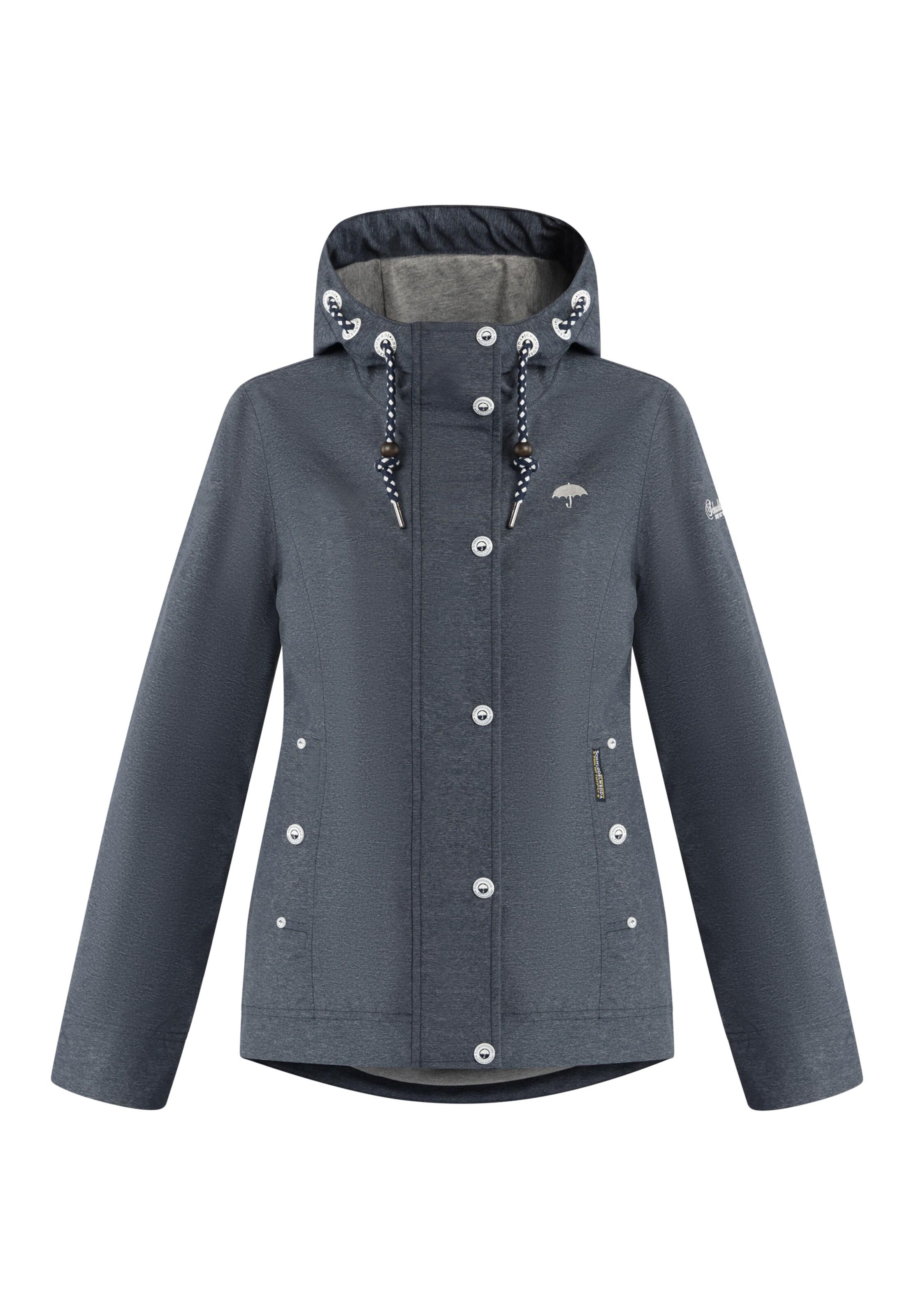 Schmuddelwedda Performance Jacket in Blue: front