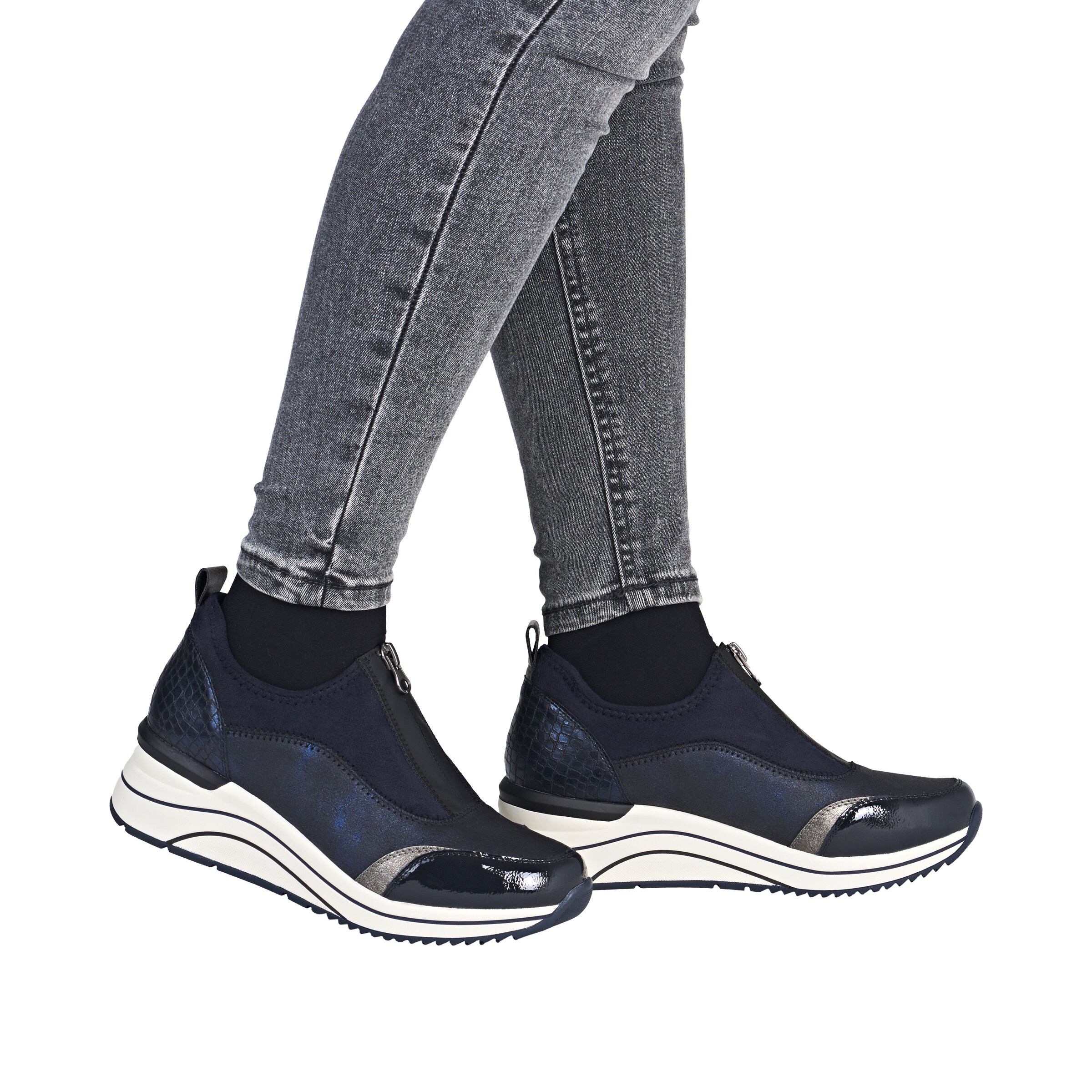 REMONTE Slip-Ons in Blue