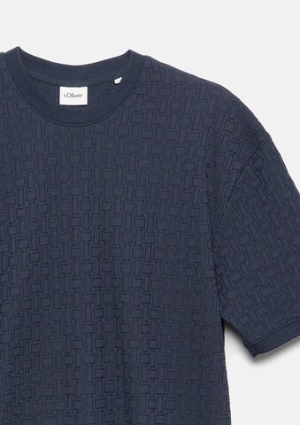 T-Shirt s.Oliver en bleu