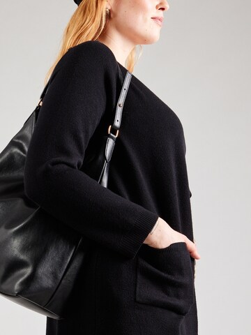 Vero Moda Curve Strickjacke 'VMCSABA' in Schwarz