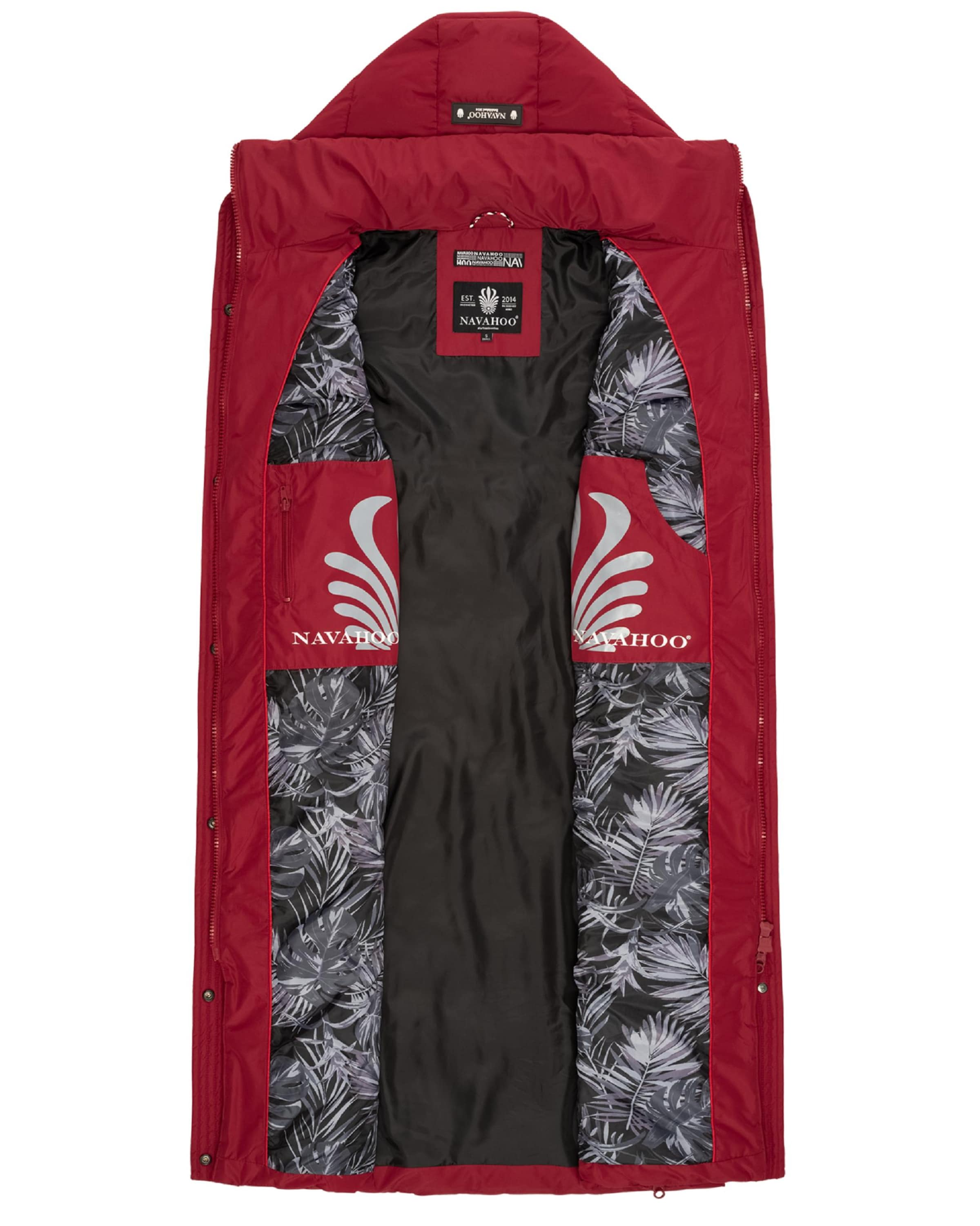 NAVAHOO Vest 'Brezelchen' in Red