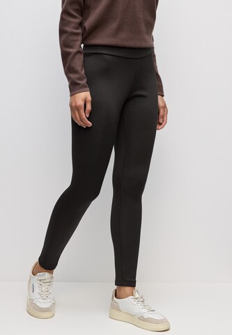 STREET ONE Skinny Leggings in Brown: front