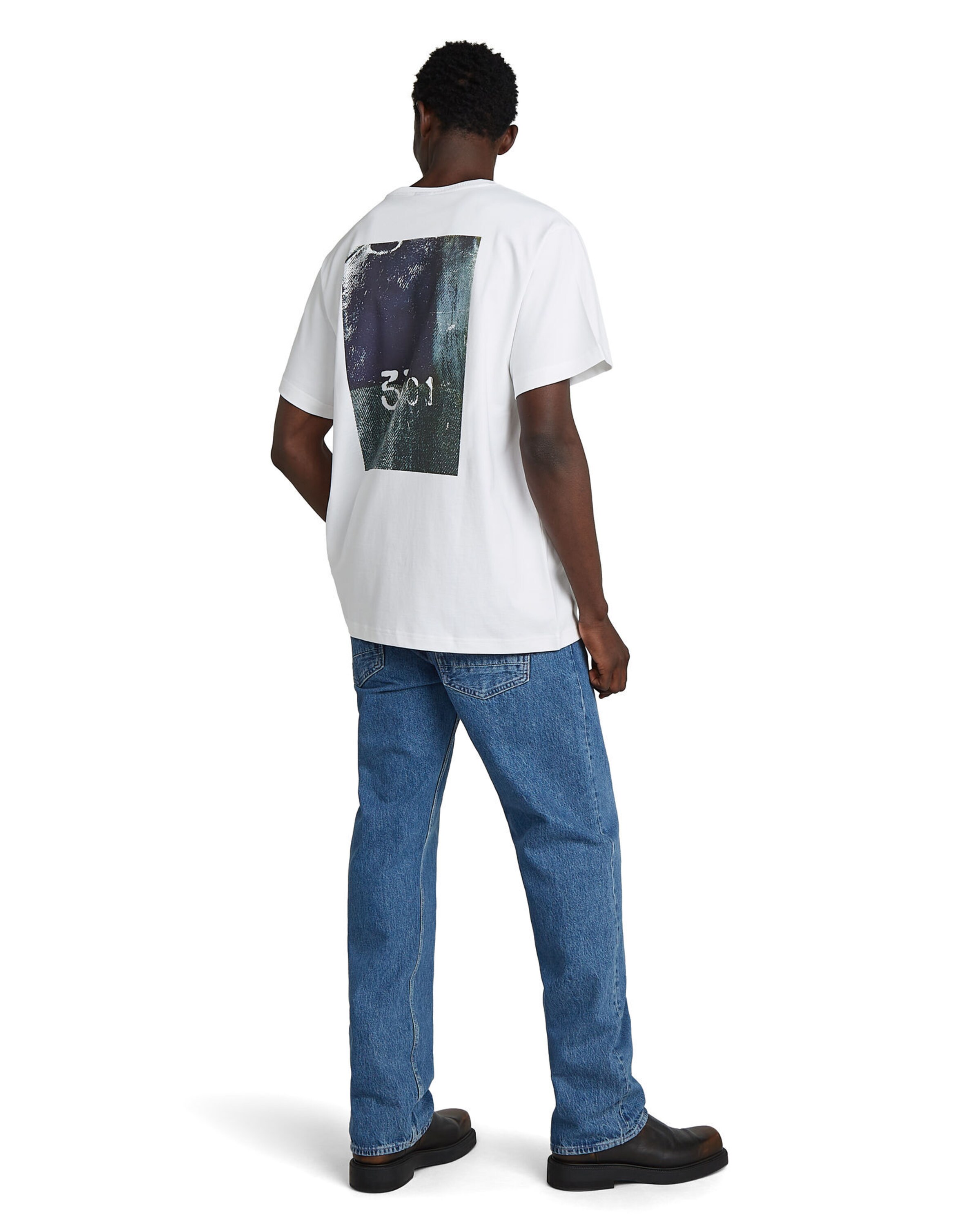 T-Shirt G-STAR en blanc