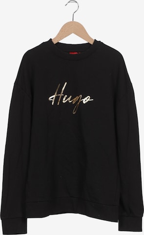 HUGO Sweater M in Schwarz: Vorderseite