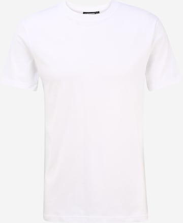 J.Lindeberg Shirt 'Silo Jersey Tee' in White: front