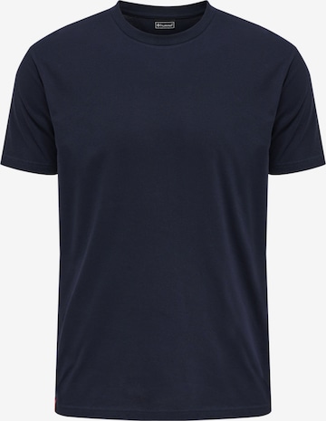 T-Shirt Hummel en bleu : devant