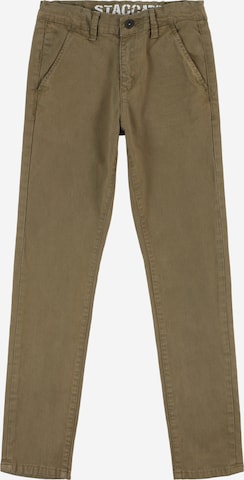 STACCATO Regular Trousers in Green: front