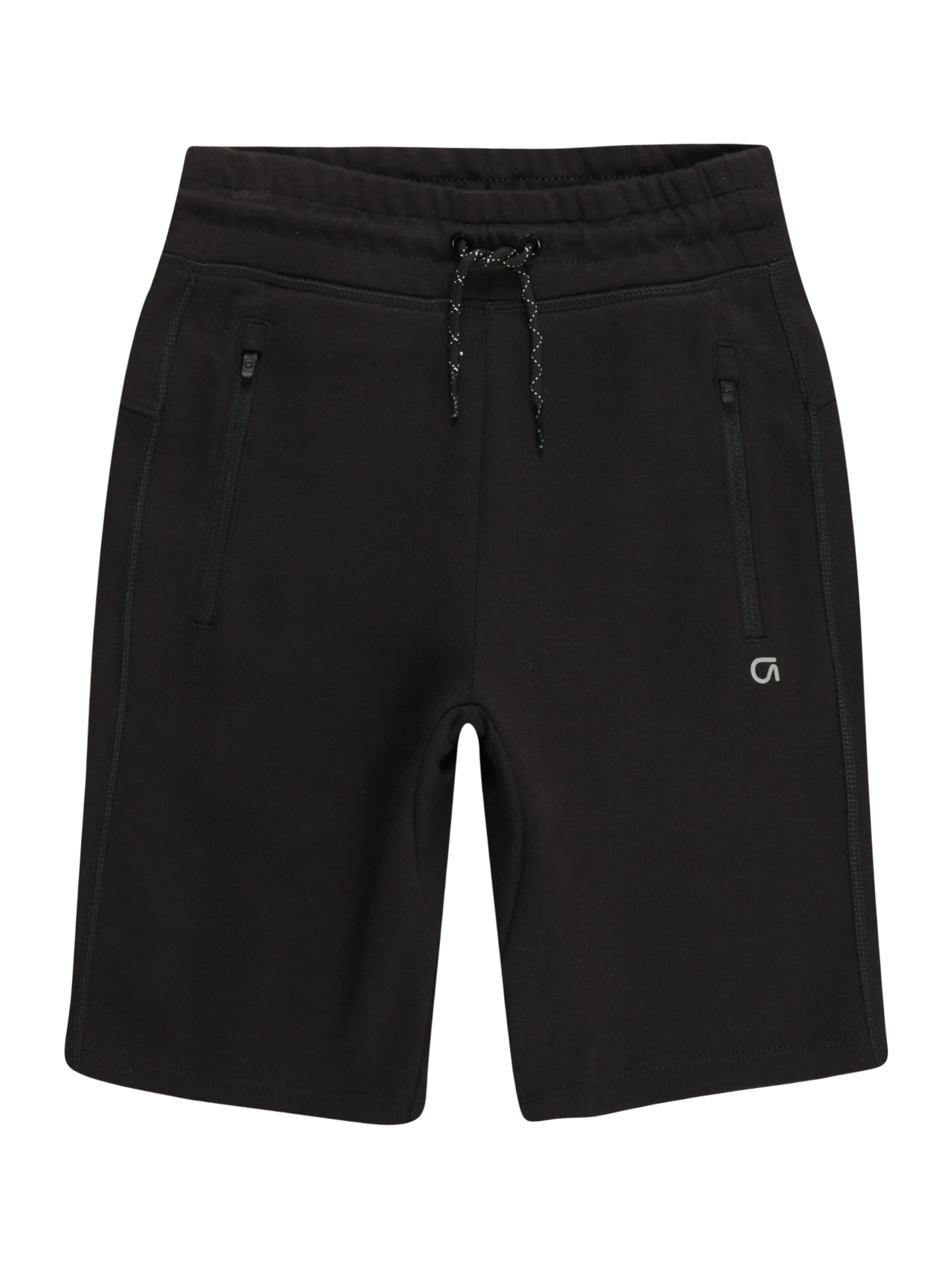 GAP Regular Панталон в черно: отпред