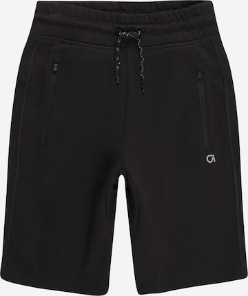 GAP Regular Trousers in Black: front