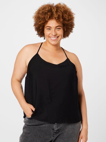 ABOUT YOU Curvy Top 'Helene' in Black: front